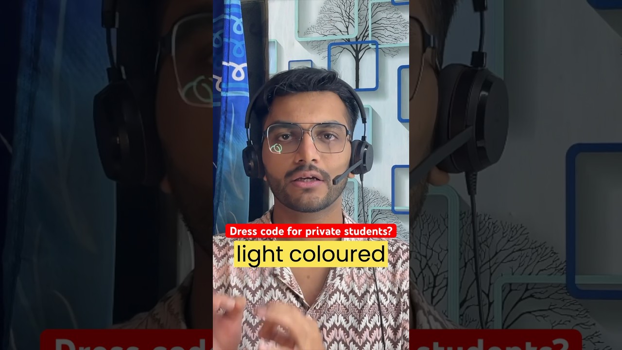 Dress code for private students? 