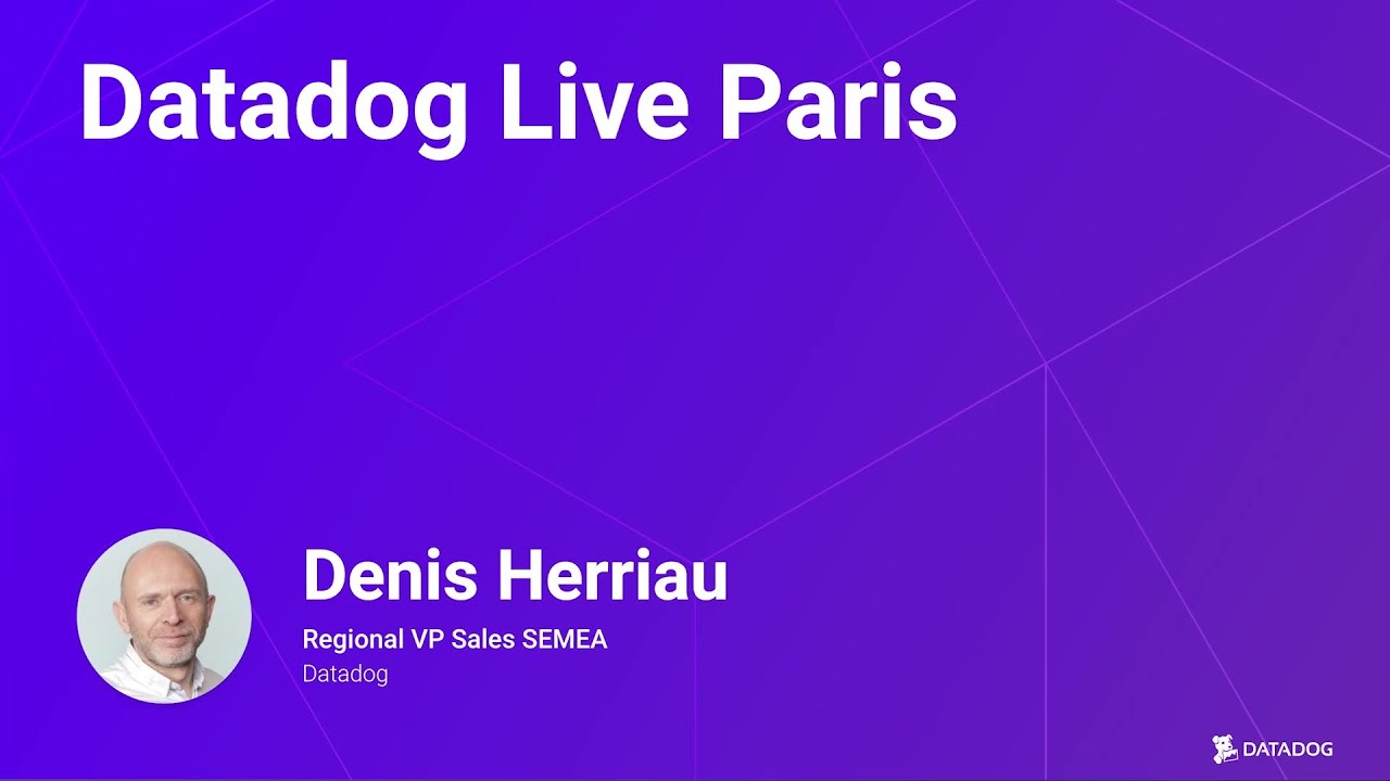 Revivez Datadog Live : L’ observabilité pour accélérer et sécuriser la digitalisation !