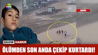 Ölümden son anda çekip kurtardı!