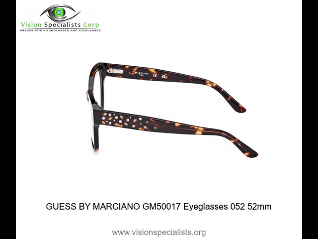 メガネ Guess Guess By Marciano - GM50017 52052 - 052 GUESS BY MARCIANO GM50017 Eyeglasses 052 52mm - YouTube