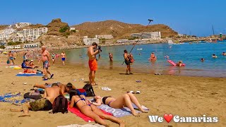 Canary Islands, Spain - 16. August 2022 - 4K Walking Tour Wecanarias