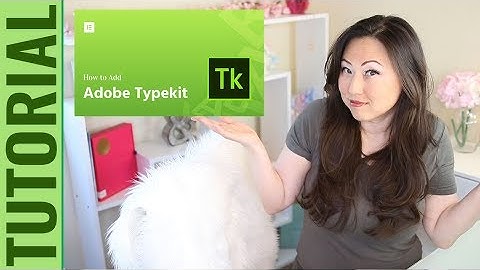 How to Install Adobe Typekit Adobe Fonts - Adobe InDesign Tutorial