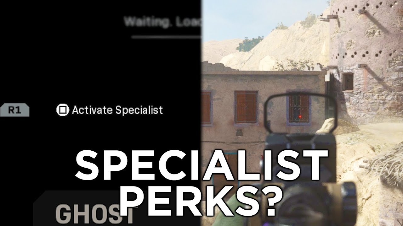 SPECIALIST PERKS VS KILLSTREAKS In Modern Warfare! (Which Should You Use?)