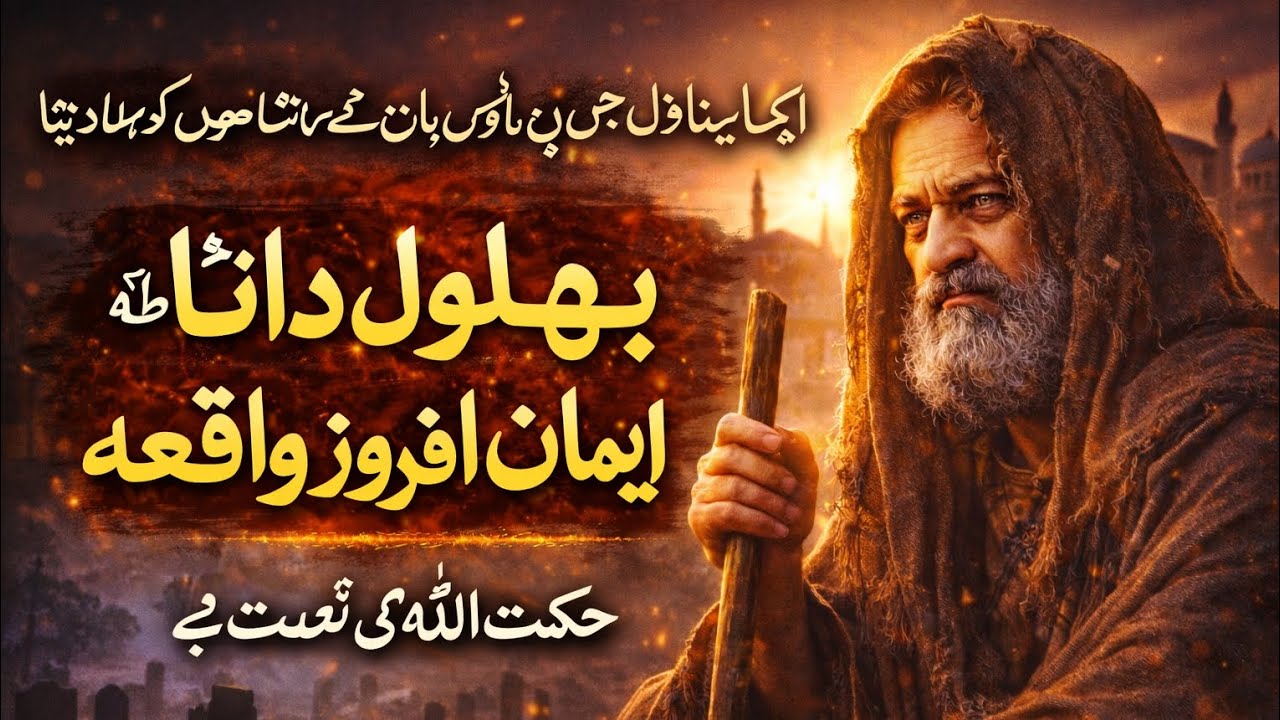 بہلول دانا کی حیران کن دانائی | پاگل سمجھا جانے والا ولی Deen#