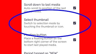 How To use Select Thumbnail in Mx Player screenshot 5
