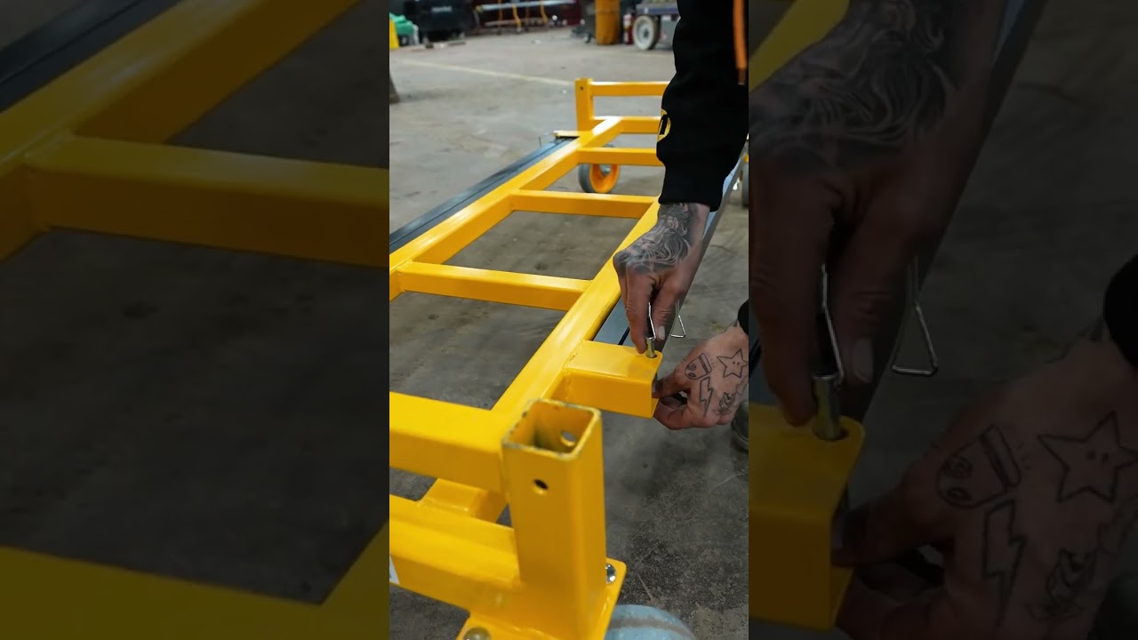 NEW! Bar & Pipe Cart for Heavy Load Capacity