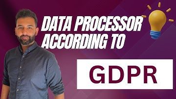 The REAL Definition of Data Processor according to GDPR