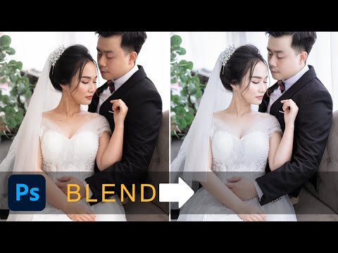 Hình Ảnh Màu Trắng - Hướng dẫn blend màu trắng sáng chi tiết cho ảnh cưới!