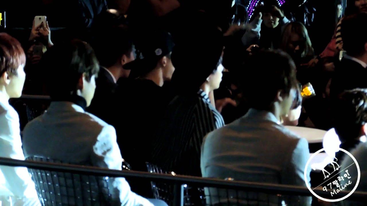 141203 Mnet Asian Music Award 2014 - Winner,Bobby BI  behind the stage(exo performance)