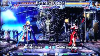 TFG BlazBlue: Calamity Trigger Tutorial / Mechanics