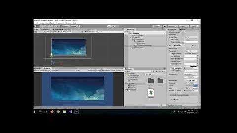 Create sliding image effect with button and pagination icons in Unity Part 1