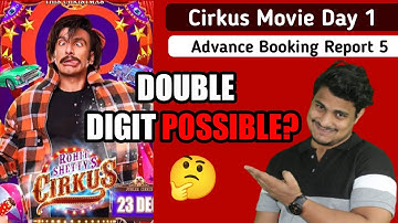 Cirkus Movie Day 1 Box Office Prediction || Cirkus Day 1 Advance Booking Report #cirkus #rohitshetty