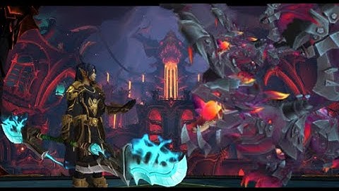 Heroic Kazzara, the Hellforged - Casting Mistweaver POV (10.1 PTR Raid Testing)