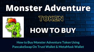 How to Buy Monster Adventure Token (MAT) Using PancakeSwap On Trust Wallet OR MetaMask Wallet screenshot 5