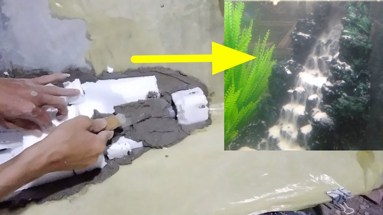 Hướng dẫn làm Suối thác cát góc chữ A - góc vuông