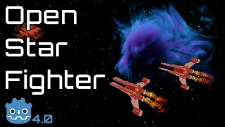 Open source space fighter game | Godot 4.0