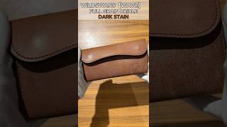 WILDSWANS WAVE Full Grain Bridle Long Wallet (Dark Stain) - YouTube