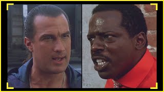 Steven Seagal: 'Beat up on me' — Out for Justice (1991) Opening Scene