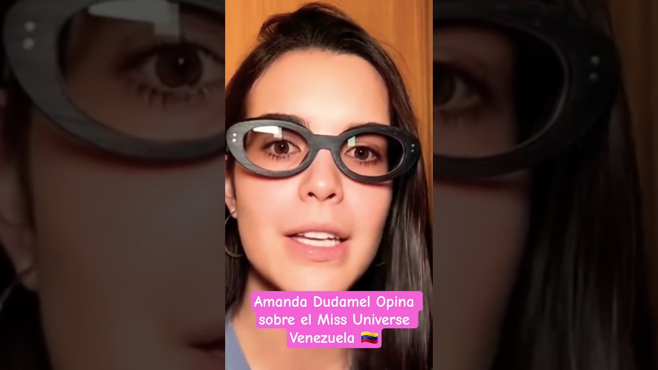 Amanda Dudamel Opina sobre el Miss Universe Venezuela 🇻🇪 