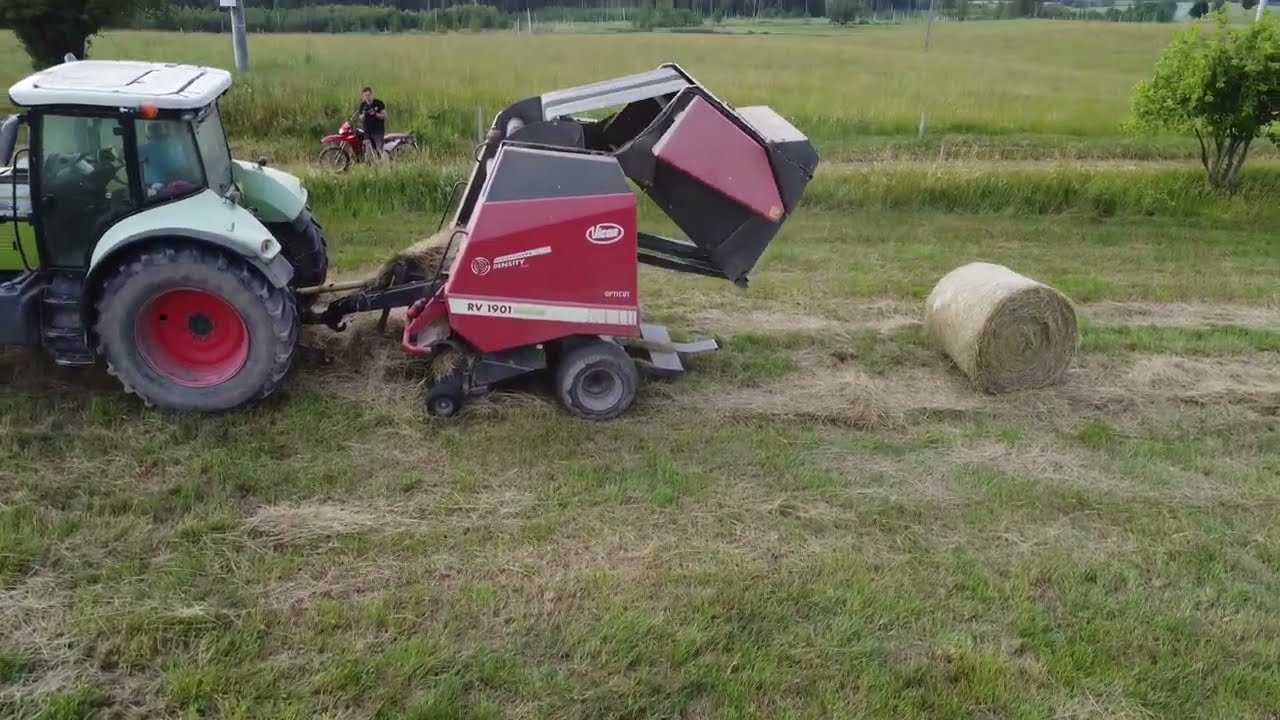 Siano 2023 Claas Arion 640 Vicon RV 1901 Sianokosy Prasowanie.