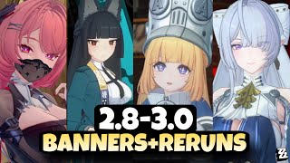 ZZZ UPDATED 2.8-3.0 BANNERS ROADMAP | Zenless Zone Zero