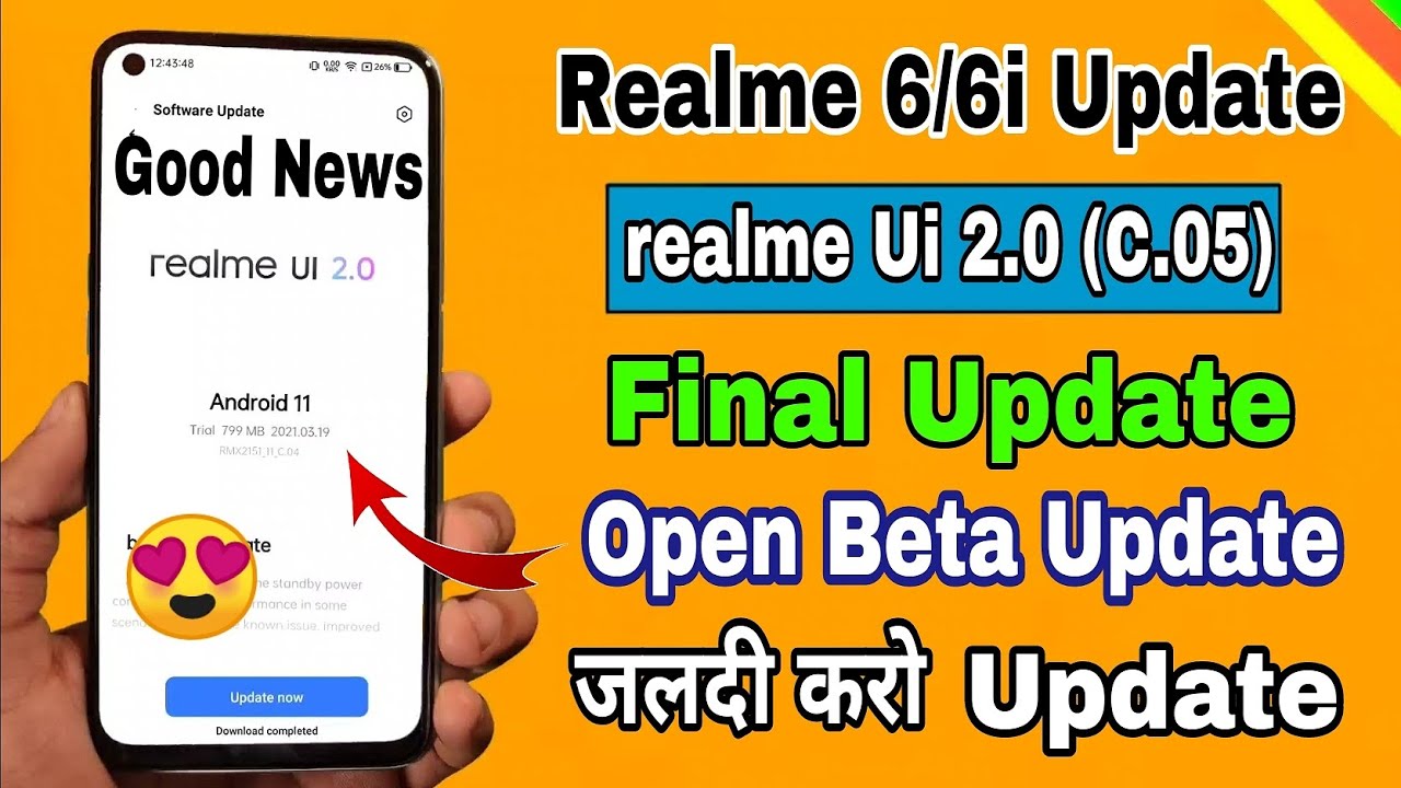 Realme 6 & 6i B.61 May Update review | Realme 6 realme ui 2.0 C.05 Open beta | Realme 6i update