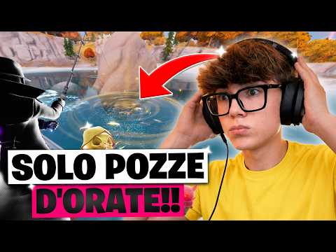 WINNING IN FORTNITE USING ONLY GOLDEN FISHING SPOTS!
