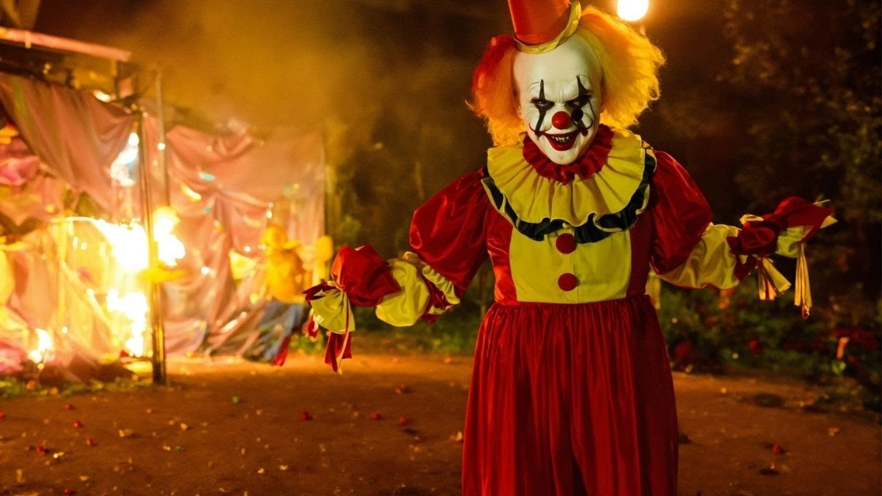 Creepy Clown Sighting A Girl's Worst Nightmare YouTube