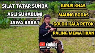 JURUS KHAS MAUNG BODAS | GOLOK KALA PETOK | SILAT SUKABUMI CIDAHU