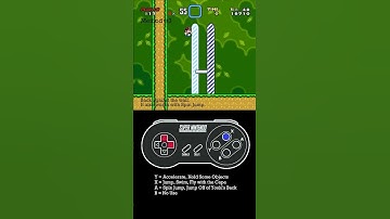 Mario Kaizo Tips - The Spring Jump (method #3) | SMW Kaizo: Learn 2 Kaizo | NeXuS15 | #shorts