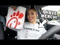 Trying Chik-fil-A For The First Time EVER! (+ I'm releasing merch!!!!)