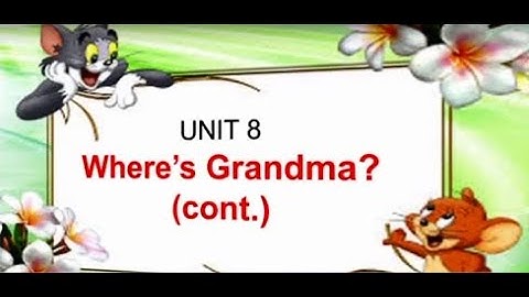 Grade 2 - Unit 8: Where