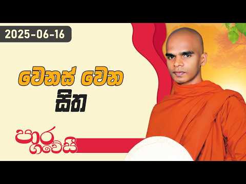 වෙනස් වෙන සිත | පාර ගවේසී දේශනා මාලාව | 2025.06.16