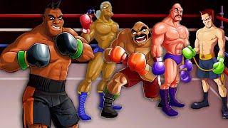 Punch-Out!! Wii - All Bosses World Circuit Title Defense 1-Round KOs + Ending