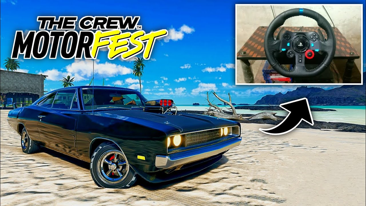 THE CREW MOTOR FEST Dodge Challenger RT 1967 With Logitech G29 the-crew-motor-fest-dodge-challenger-rt-1967-with-logitech-g29