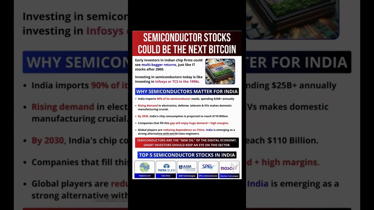🤑THE NEXT BITCOIN - Semiconductor Stocks 