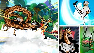 ZORO VS KAKU | MUGEN | Awakened Giraffe Vs. Zoro