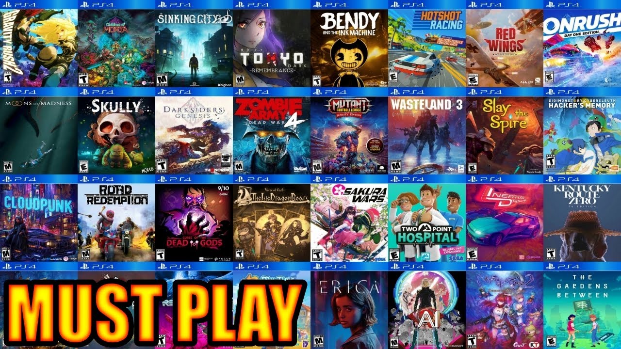 Top 35 Best PS4 Hidden Gems [Must Play!] - YouTube