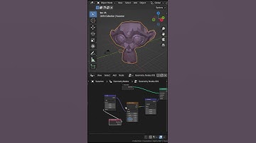 New Amazing Geometry Nodes Blender Tutorial #blendertutorial  #shorts
