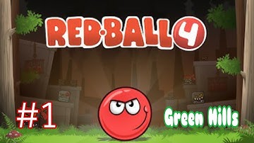 Red Ball 4 - Gamplay Walkthrough Part 1 - Levels 1-5 (IOS,Android)