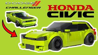 77237 Honda Civic EK9 - Lego Speed Champions Alternative MOC Tutorial