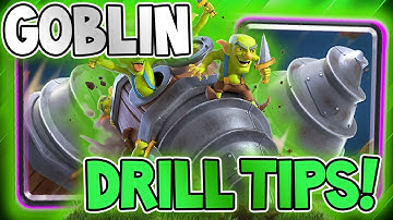 5 Quick Goblin Drill Tips In 42 Seconds!! | Clash Royale