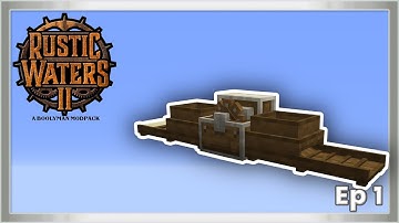 Minecraft - Rustic Waters 2 - Ep 1