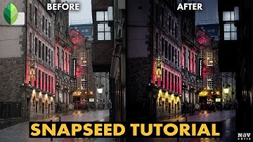 Subtle Night Effect in SNAPSEED | SNAPSEED TUTORIAL | Android | iPhone