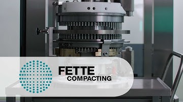 F20i - Innovative turret changeover | Fette Compacting