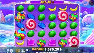Slot Oyunları Canlı yayın Sweet bonanza rekor max win ! #sweetbonanza #slotoyunlari