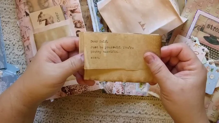 Dear Self: It's Time to Get Scrappy! Junk Journal Fun