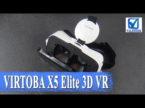 Обзор Virtoba X5 Elite очки шлем виртуальной реальности с поддержкой 3D