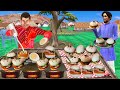 Famous egg burger street style burger street food hindi kahani moral stories new funny comedy