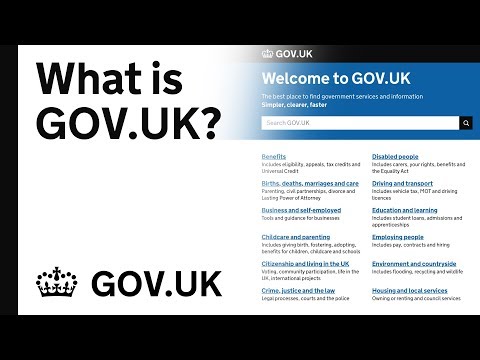 What is GOV.UK? Find government services and information simpler, clearer, faster